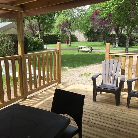 Camping De La Bonnette Caylus Eksteriør billede