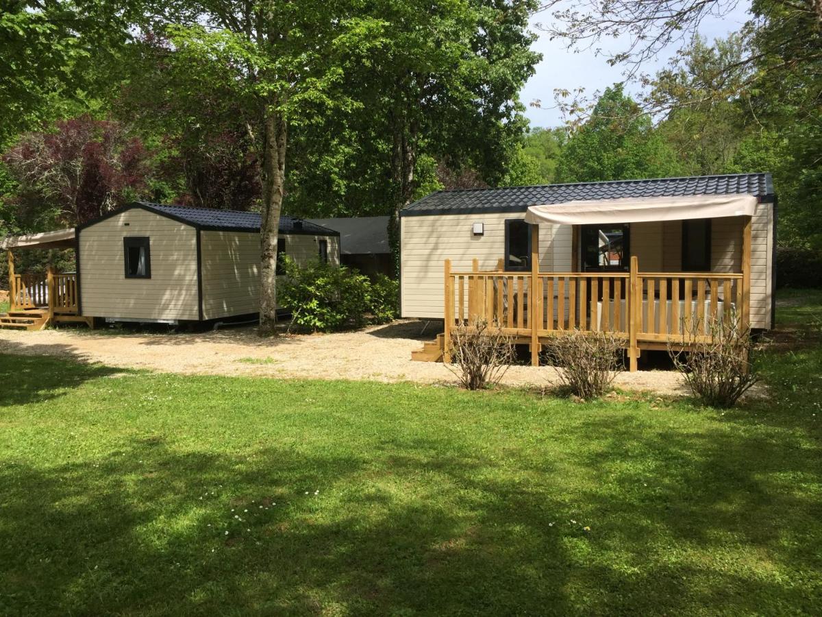 Camping De La Bonnette Caylus Eksteriør billede