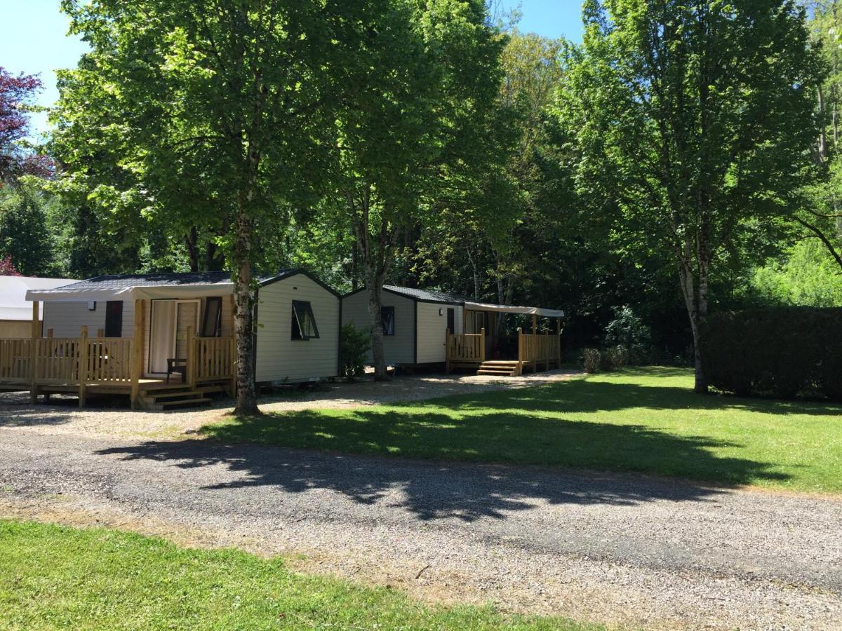 Camping De La Bonnette Caylus Eksteriør billede