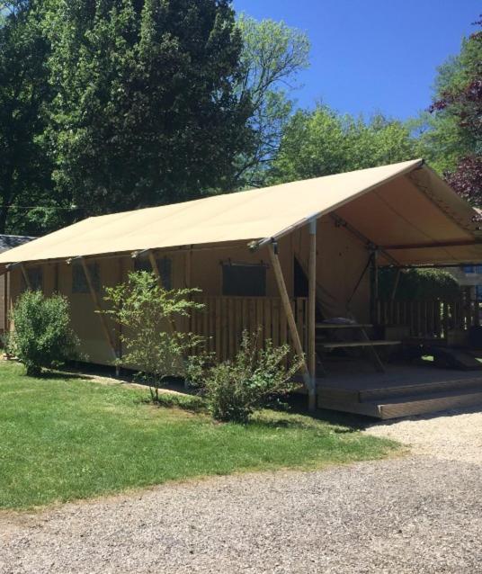 Camping De La Bonnette Caylus Eksteriør billede