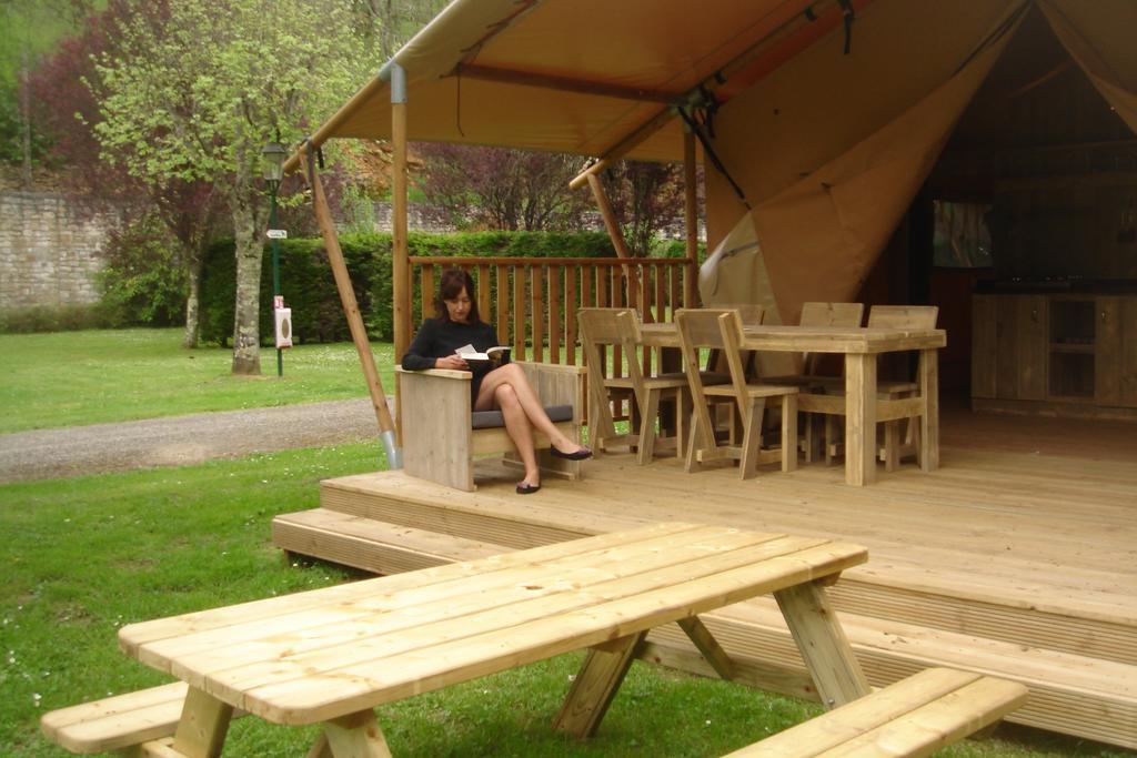Camping De La Bonnette Caylus Værelse billede