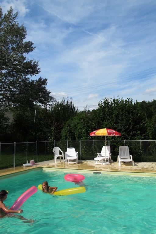 Camping De La Bonnette Caylus Eksteriør billede